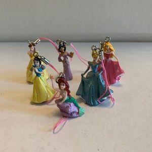 Princess Danglers with Snow White Set Of  9